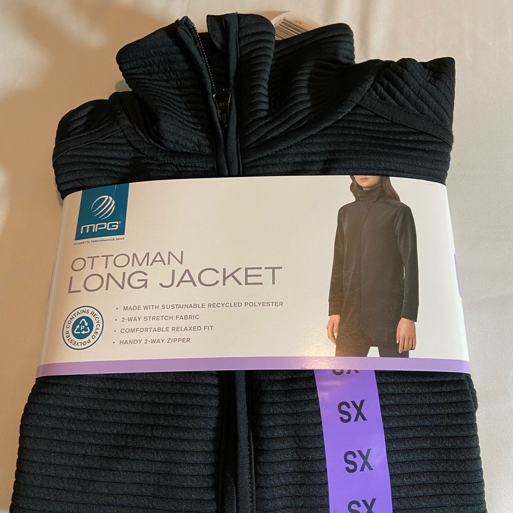 New MPG ladies ottoman Long jacket
